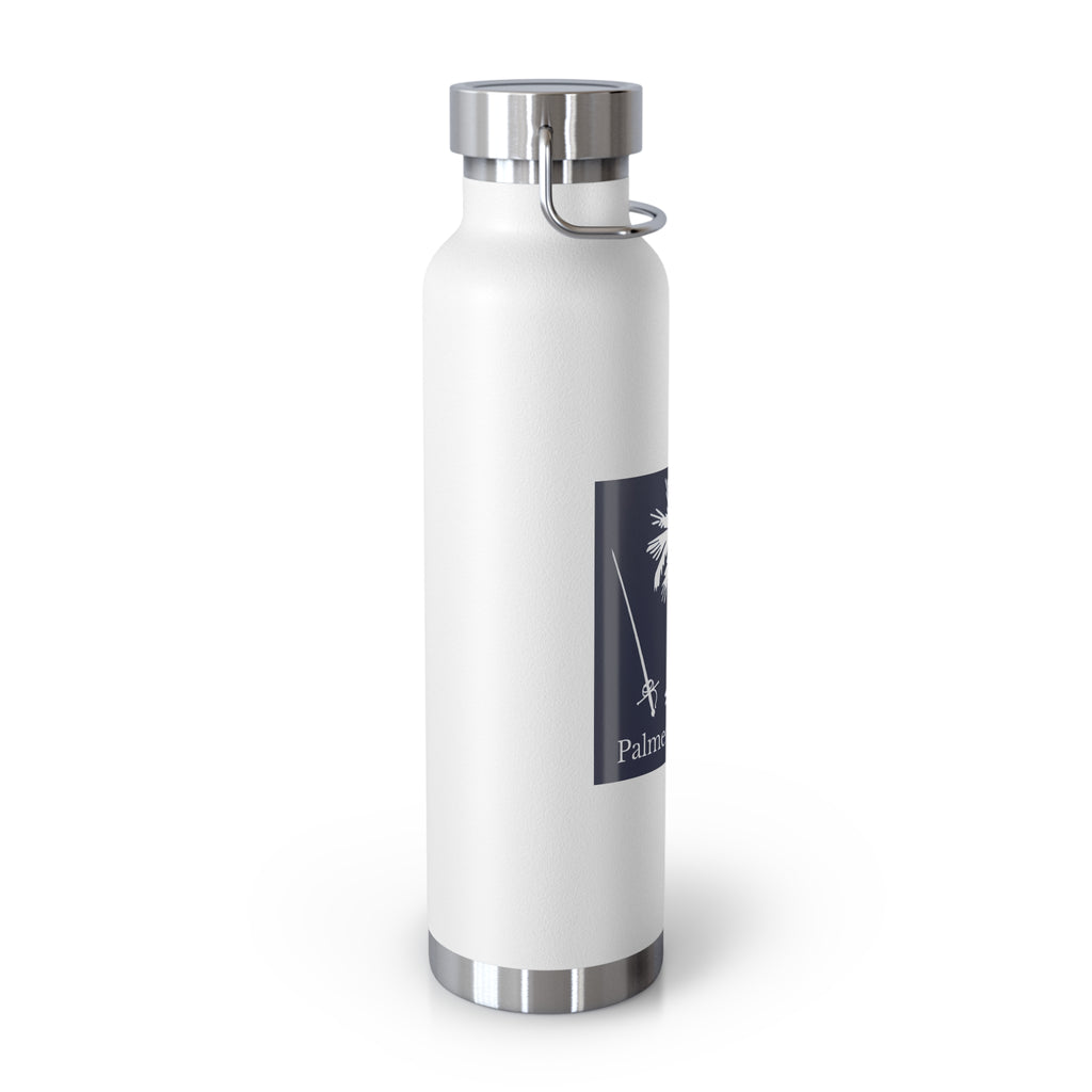 Palmetto Swords Logo 22oz Stainless Steel Watter Bottle