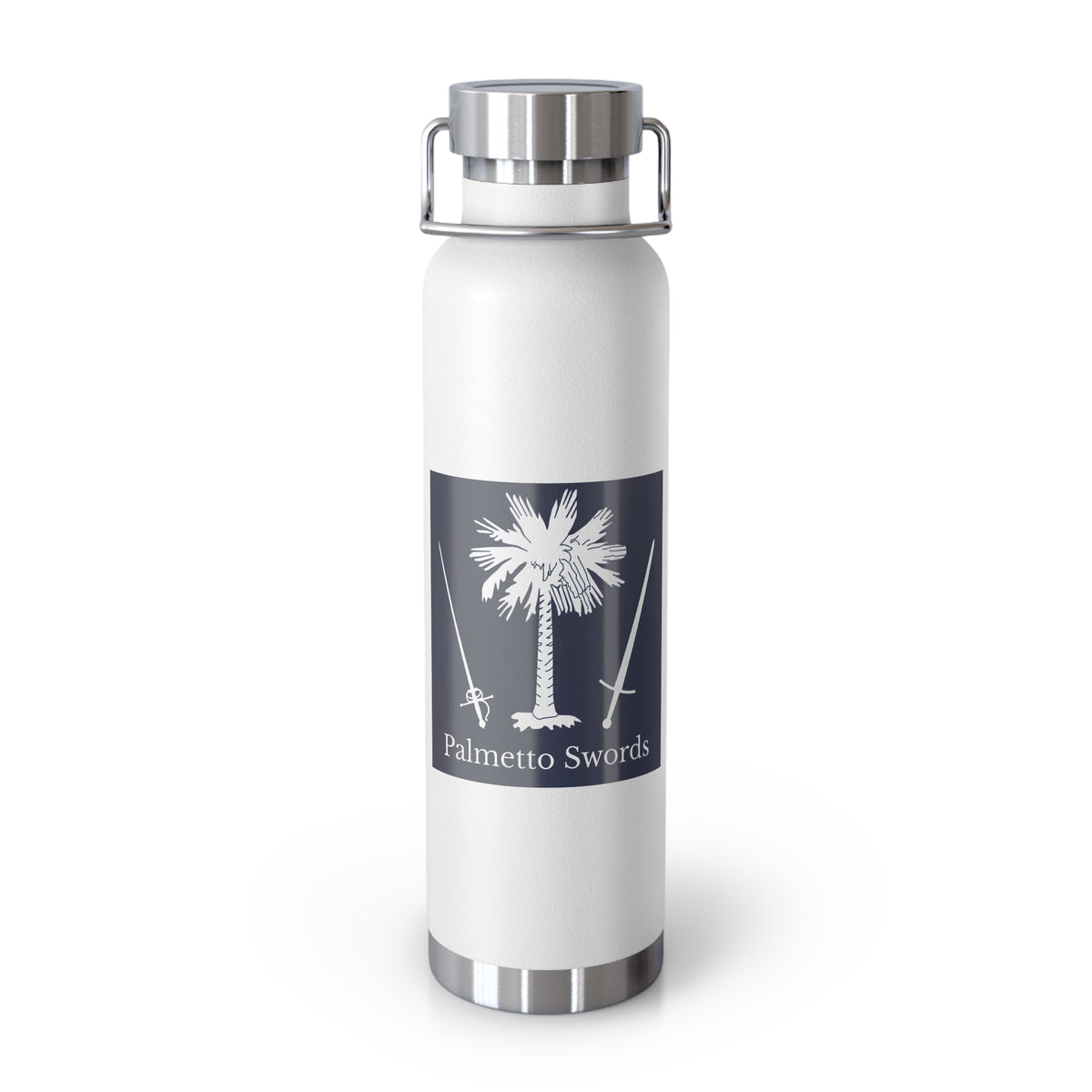 Palmetto Swords Logo 22oz Stainless Steel Watter Bottle