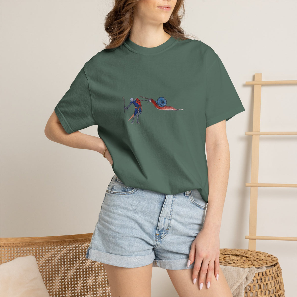 Palmetto Swords Snail Battle Shirt