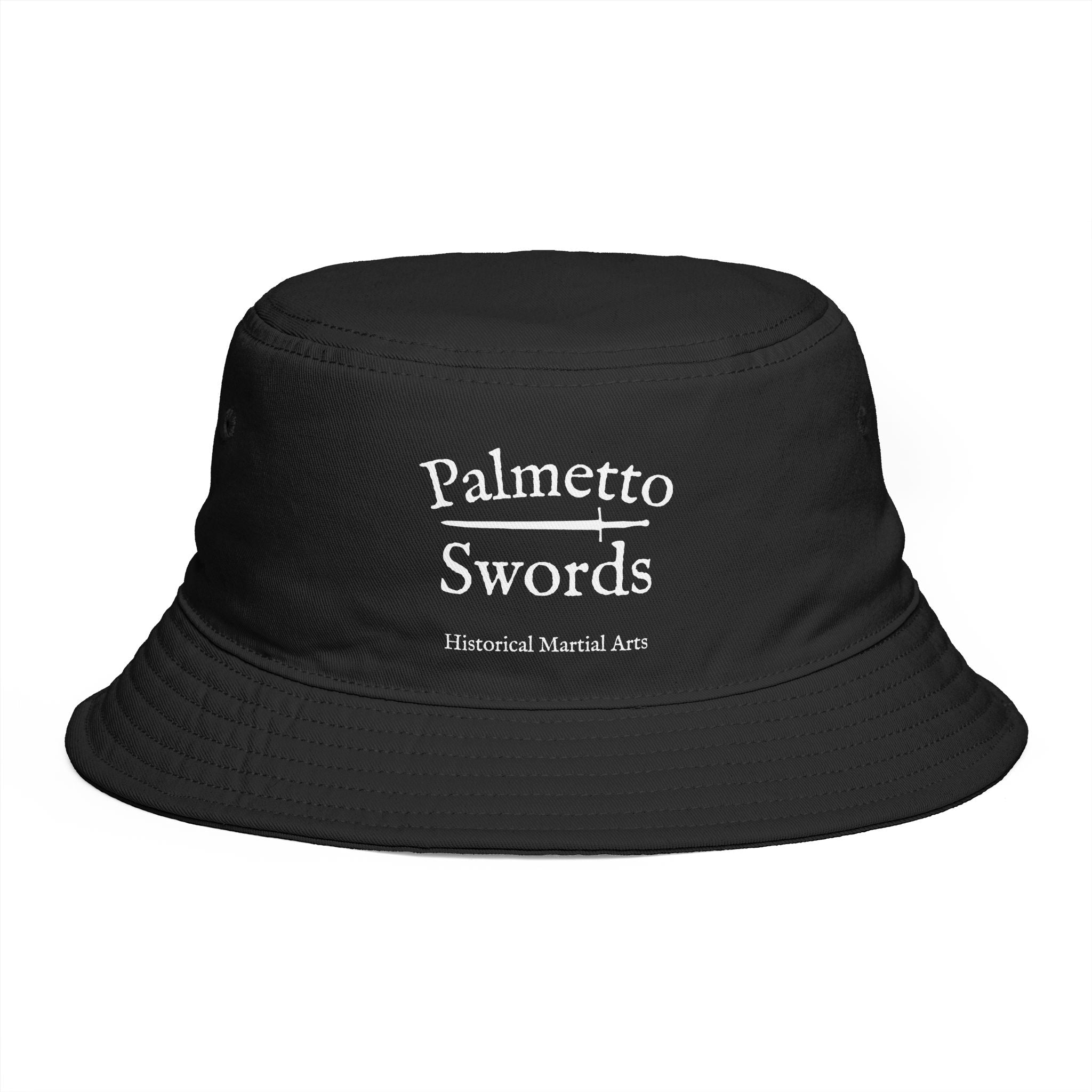 Palmetto Swords Embroidered Bucket Hat - Longsword Logo