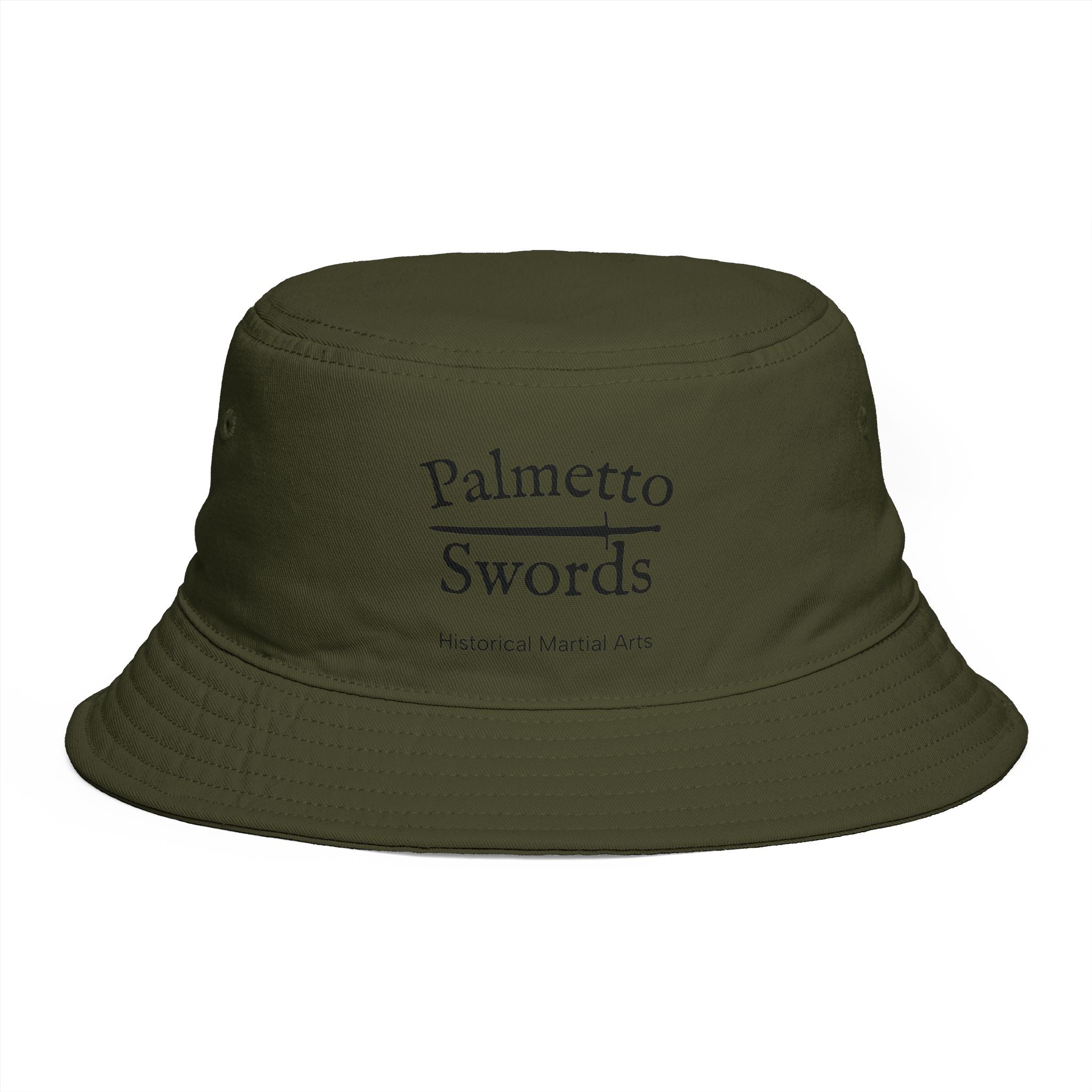Palmetto Swords Embroidered Bucket Hat - Longsword Logo