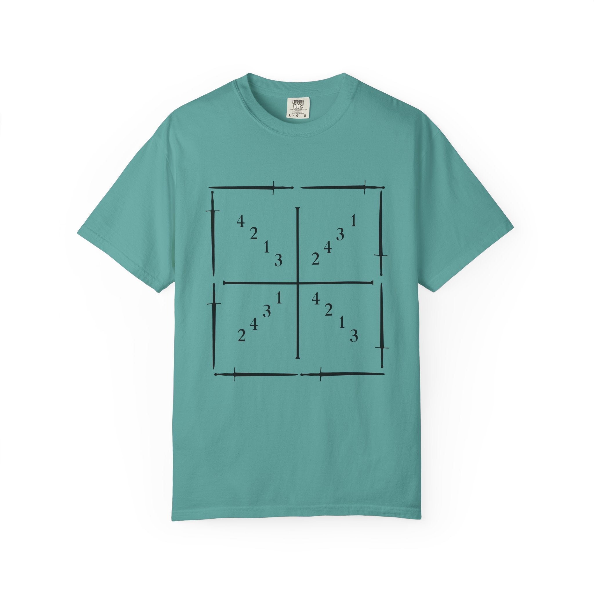 Palmetto Swords Meyer Square T-Shirt