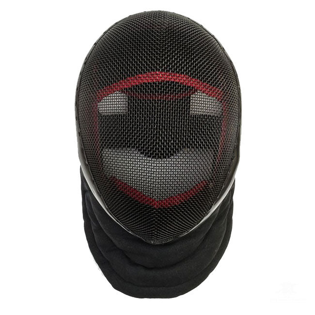 Red Dragon Tournament HEMA fencing mask 1600N front view