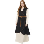 Burgschneider wrap style medieval woman's dress.