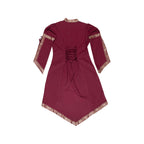 GDFB Medieval Kirtle Women's Back-Laced Cotton Cloak