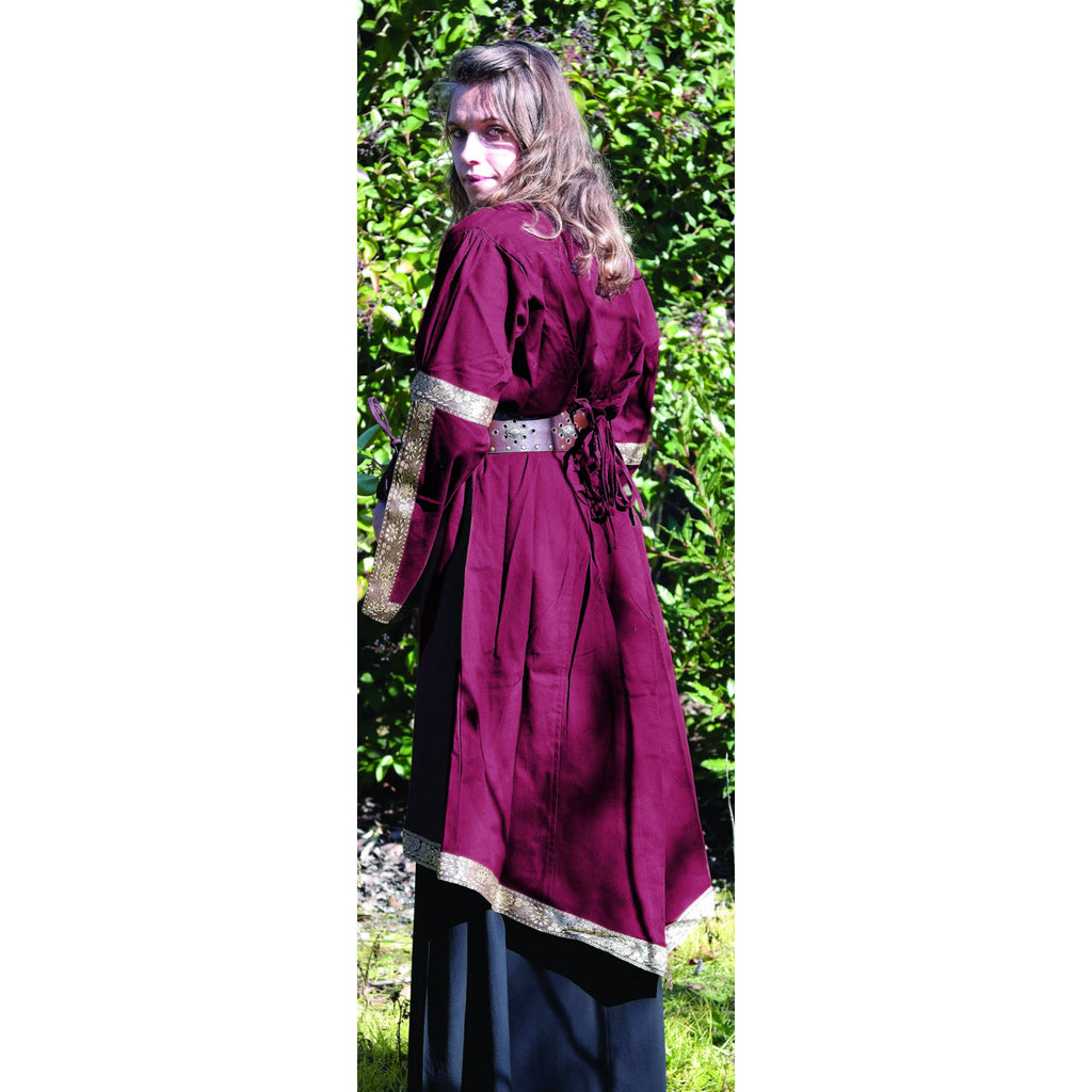 GDFB Medieval Kirtle Women's Back-Laced Cotton Cloak