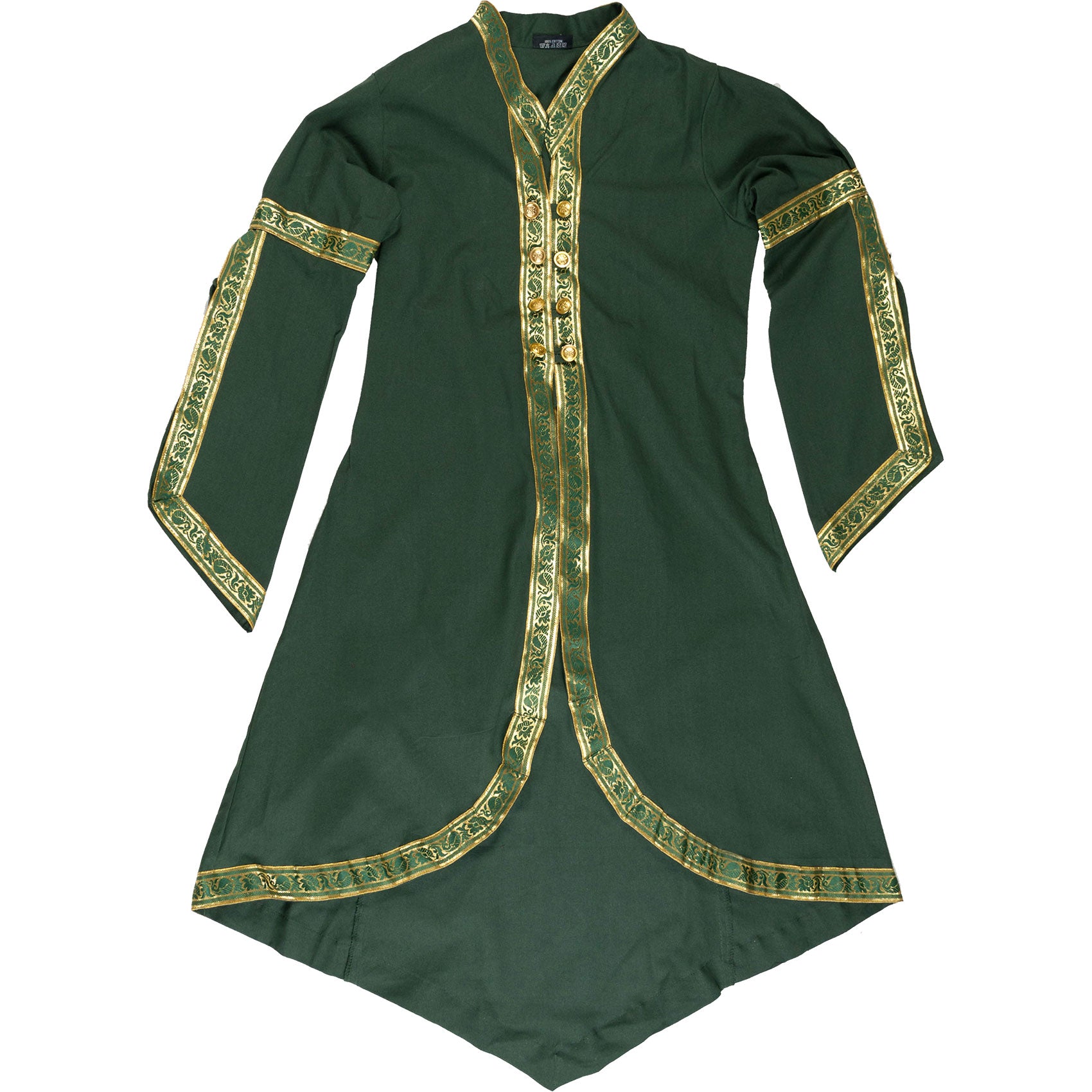 GDFB Medieval Kirtle Women's Back-Laced Cotton Cloak
