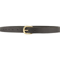 Black leather medieval style belt.