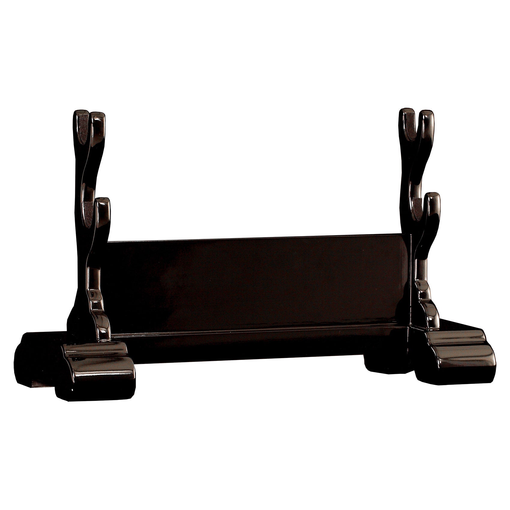 Dragon King black double sword stand