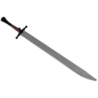 Red Dragon synthetic langes messer with silver blade and black hilt