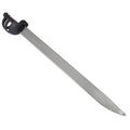 Red Dragon synthetic cutlass with black hilt and colored blade options