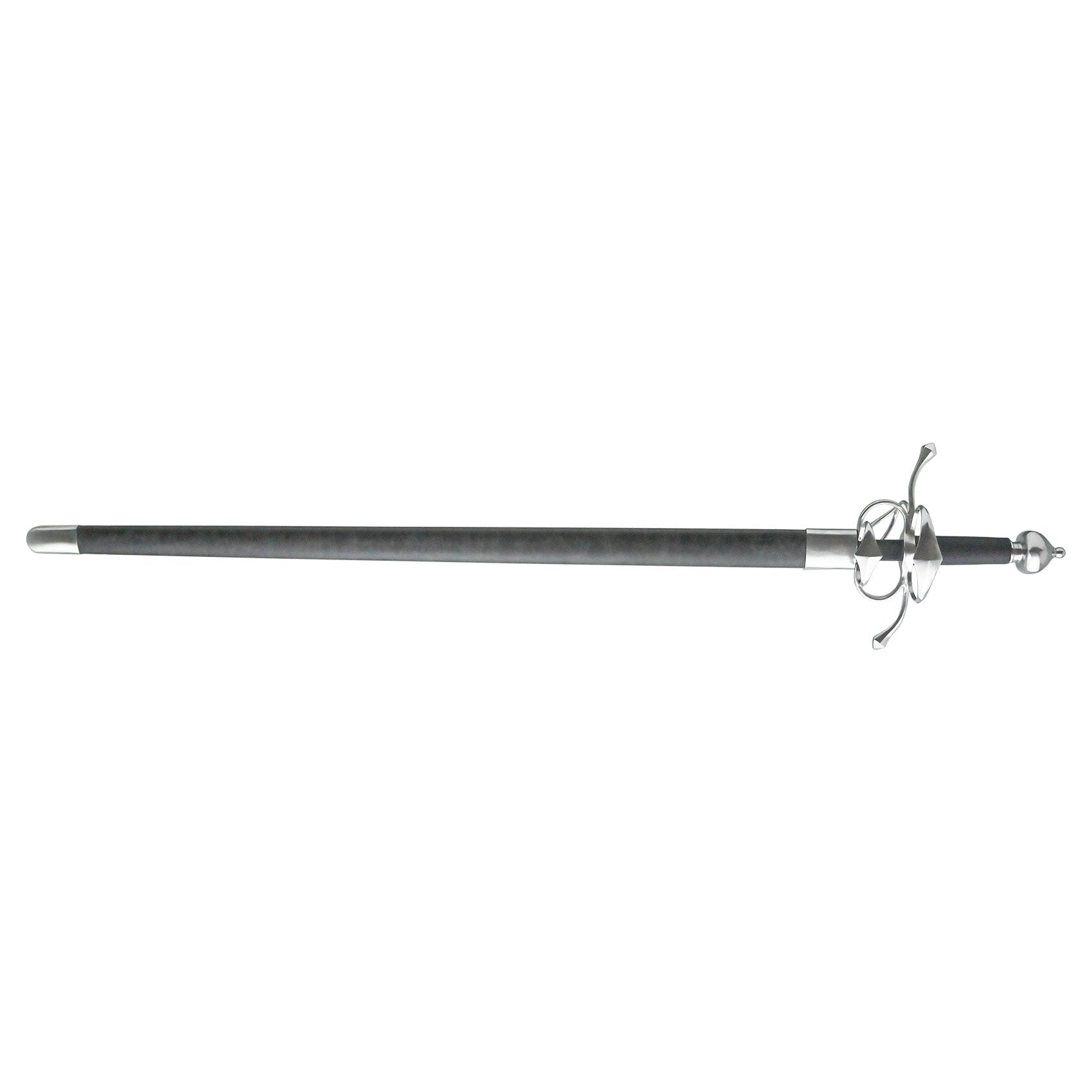 Sharp side sword with scabbard.