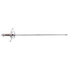 Kingston Arms Fencing Side Sword full length with swept hilt