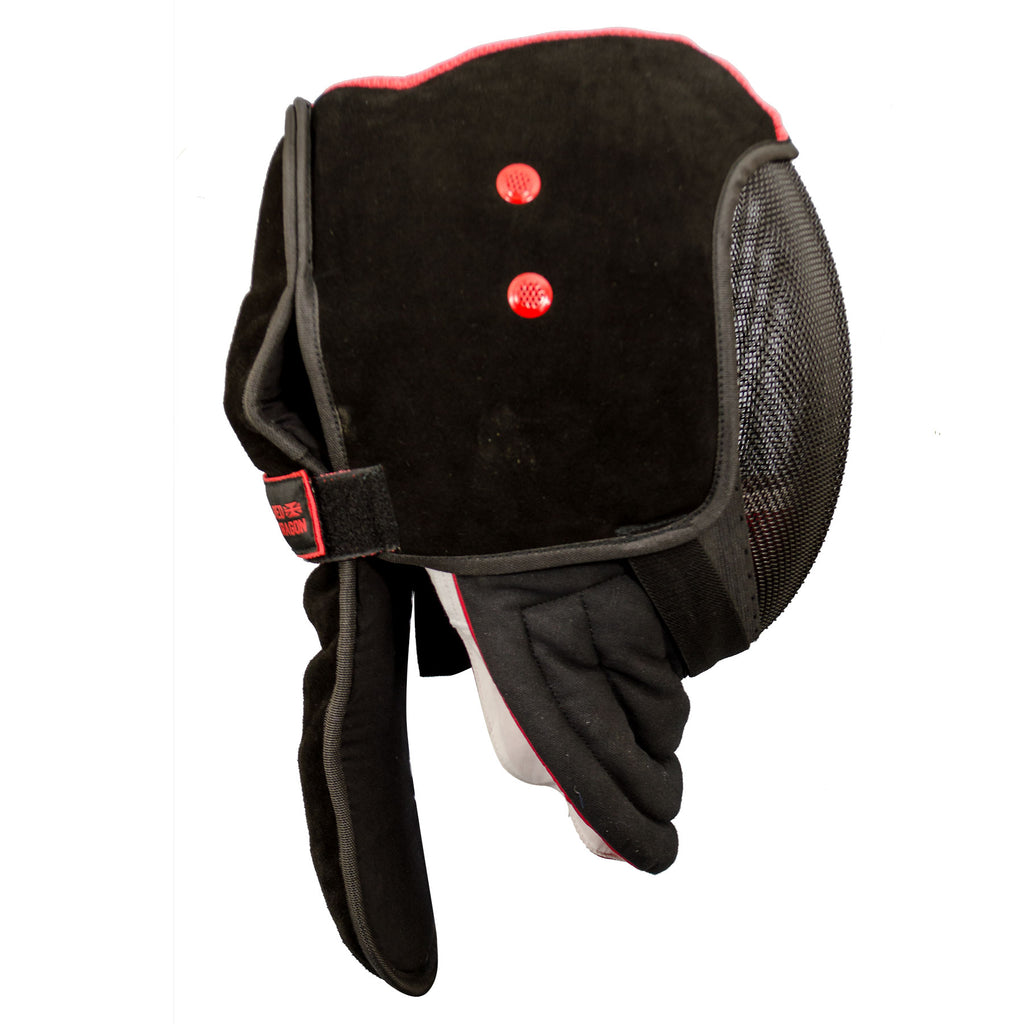 Red Dragon Armoury HEMA Leather Mask Overlay