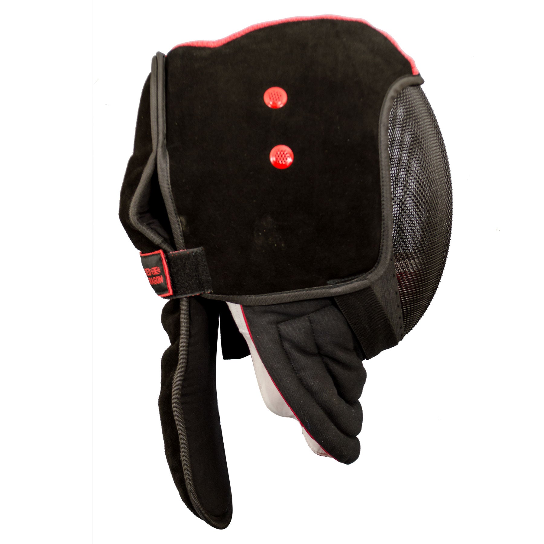 Red Dragon Armoury HEMA Leather Mask Overlay