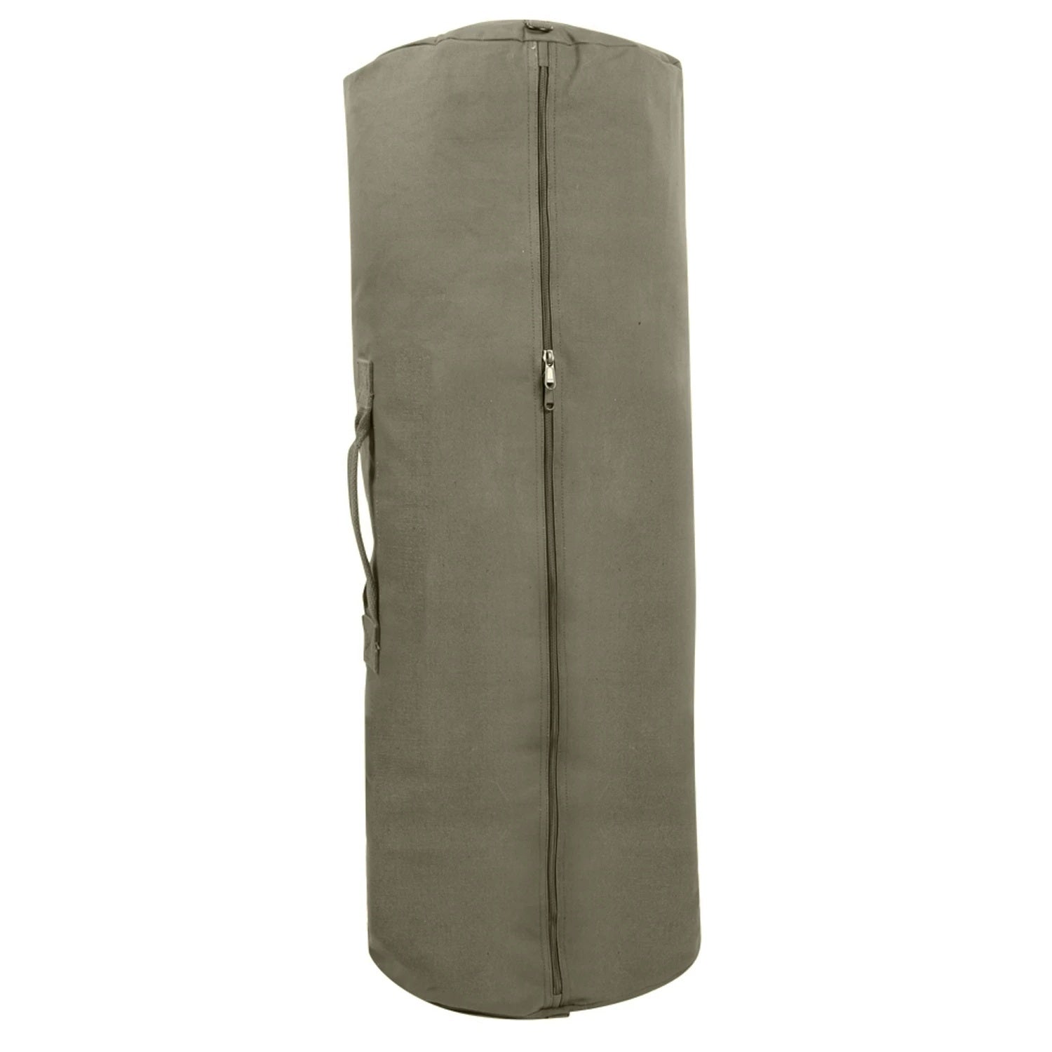 Rothco Canvas Duffel Bag - Side Zipper